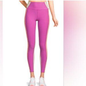 SAGE COLLECTIVE Side Stripe High Rise Leggings :Purple Orchid NWT |Size:XS
